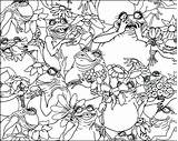 Collage Coloring Pages Getcolorings sketch template
