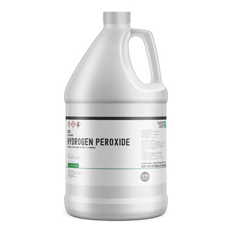 hydrogen peroxide food grade  gallon   case  shipping breen laboratories