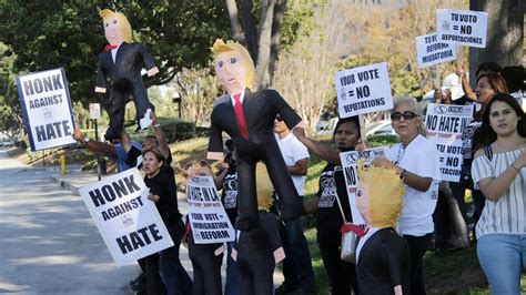 latino protesters say ‘no to trump video