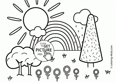 printable nature coloring pages  printable