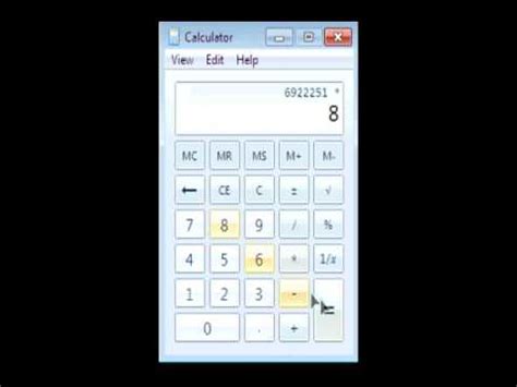 funny calculator trick youtube