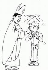 Sacramentos Sacrament Confirmation Colorear Confirmación Iniciacion Cristiana Confirmacion Lds Infancia Misionera Sacraments Educar Jesús sketch template