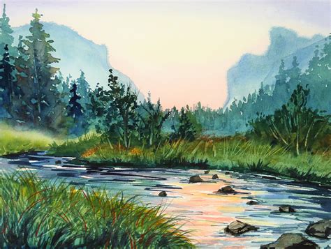 watercolor landscape workshop learn  paint beautiful landscapes