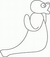 Pingu Coloring Pages Popular Colouring sketch template