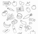 Coloring Pages Healthy Nutrition Choices Printable Good Food Drawing Eating Foods Color Getcolorings Getdrawings sketch template