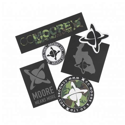 cc moore sticker pack  novelty stickers