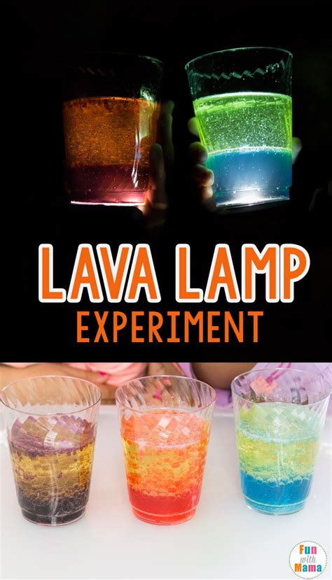lava lamp experiment fun  mama
