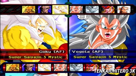 Goku Ssj5 Mystic Team Vs Vegeta Ssj5 Mystic Team • Dragon