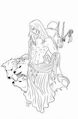 Hades Lineart Gods sketch template
