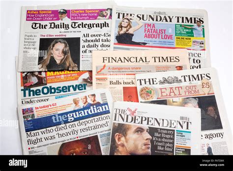 broadsheet newspapers  res stock photography  images alamy
