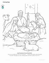 Nativity Pages Coloring Animals Getcolorings Precious Moments sketch template