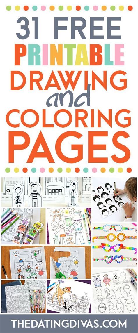 printables  kids  coloring pages coloring pages