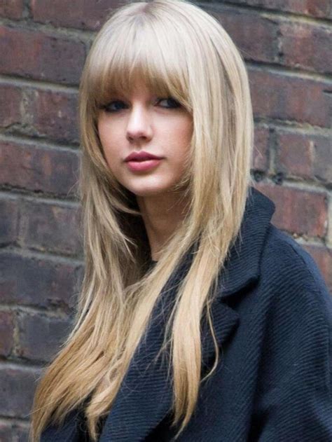 pretty full bangs blonde lace front human hair wig hh home