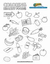 Coloring Pages Healthy Nutrition Kids Foods Choices Body Print Printable Color Raising Eaters Tips Getcolorings Fitness Getdrawings Children Scholastic Parents sketch template