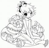 Coloring Chibi Pages Anime Cute Dragon Animal Popular sketch template