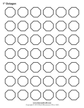 printable octagon templates blank octagon shape pdfs