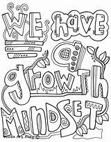 Mindset Growth Dojo Colouring Printable Crecimiento Mentalidad Classroomdoodles Avid Getcolorings Getdrawings sketch template