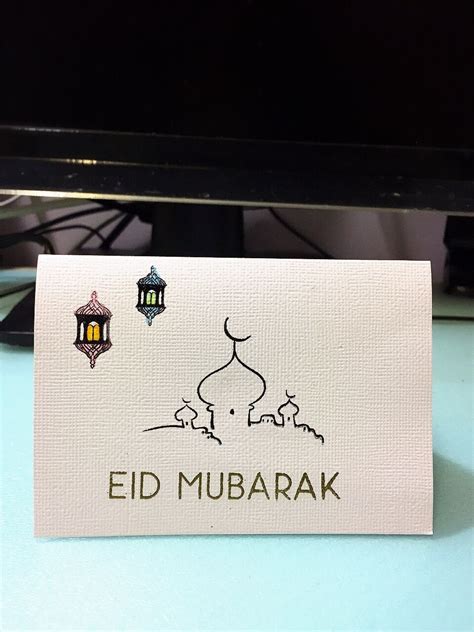 handmade eid card ideas handmade cards and ideas in 2021