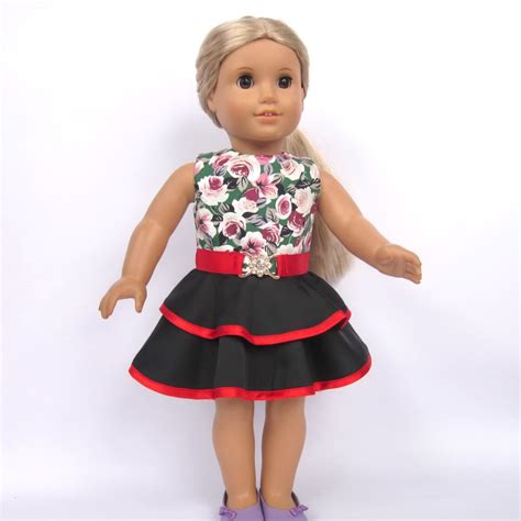 Doll Clothes Fits 18 American Girl Dolls Doll Dress Party Dress