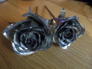 cut  metal rose template  flower petals template