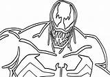 Venom Carnage Coloring Pages Kids sketch template