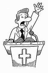 Preacher Cartoon Preaching Humor Jpeg Psychopaths Rule sketch template
