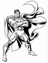 Superman Coloring4free Superheroes Gifgratis Prend sketch template