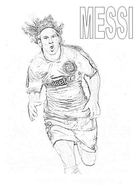 lionel messi  scoring goals coloring pages messi sports