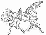 Coloring Carousel Caballos Pferde Ausdrucken Horses Vines Came Caballo Chevaux Adultos Cavalos Bella Erwachsene Kostenlos рисунки Inspirant для раскрашивания раскраски sketch template