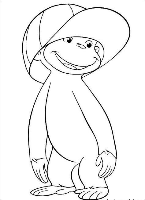 curious george coloring page  kids curious george coloring pages