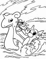 Lapras sketch template