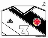 Cup Coloring Colombia Shirt Coloringcrew sketch template