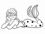 Ladybug Coloring Miraculous Pages Youloveit sketch template