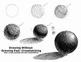 Cross Hatching Hatch Shading Sphere Chiaroscuro Drawing Technique Techniques Crosshatch Drawings Para Learn Pen Exercises Explore Choose Board sketch template