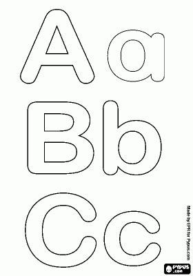 printable alphabet letters  alphabet letter templates abc letters
