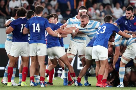 Rugby World Cup 2019 France Survive Stunning Argentina Comeback To