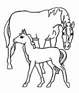 Coloring Pages Farm Horse Print Lovas Animals Pig sketch template
