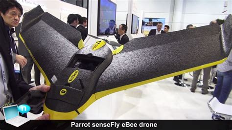 parrot sensefly ebee uav drone youtube