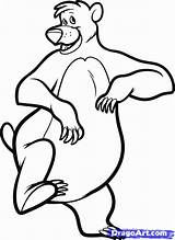 Baloo Disney Owl Dragoart Coloringhome sketch template