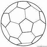 Coloring Soccer Ball Sports Kids Print Activity Great Who sketch template