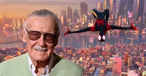 stan lee has a huge cameo in ‘spider man into the spider verse fatherly