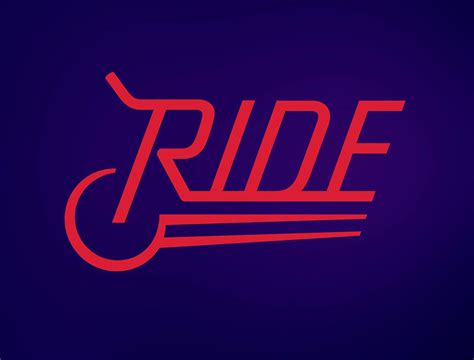 ride logo  behance ride logo leisure bike logo