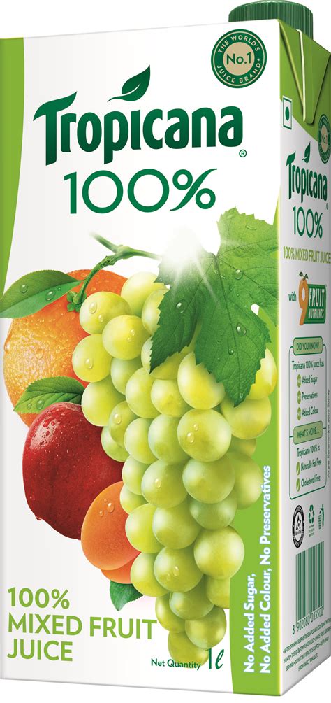 buy tropicana  percent mixed fruit juice ml     shopclues