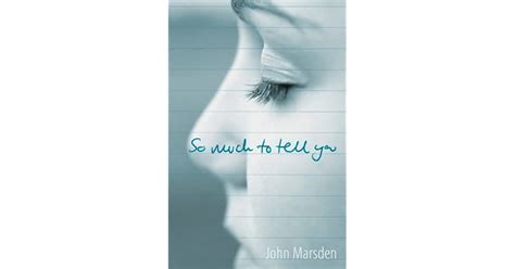 So Much To Tell You So Much To Tell You 1 By John Marsden