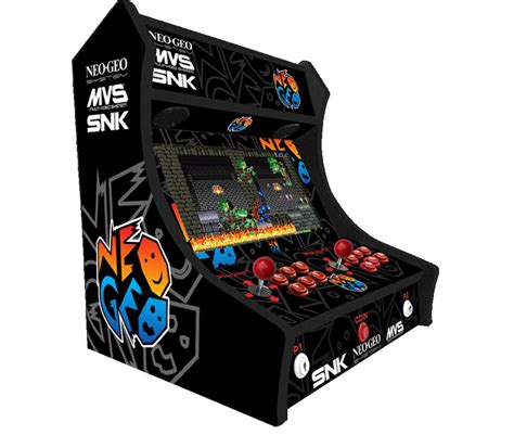 player bartop arcade machine neo geo  themed multi games machine