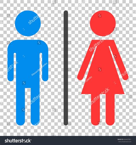 wc toilet flat vector icon men stock vector 604437851 shutterstock