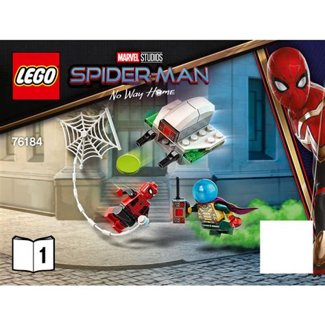 lego spider man  mysterios drone attack set  instructions brick owl lego marketplace