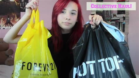 collective haul hot topic forever 21 and more youtube