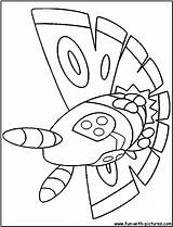 Dustox Coloring Pages Fun sketch template