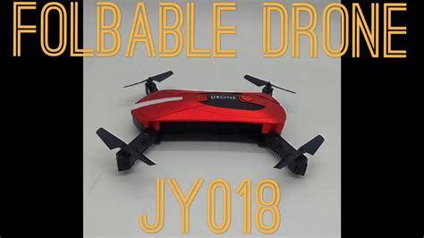 foldable drone jy youtube
